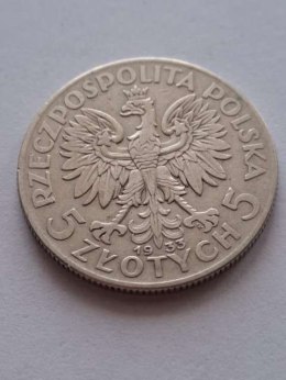 5 zł Głowa Kobiety 1933 r