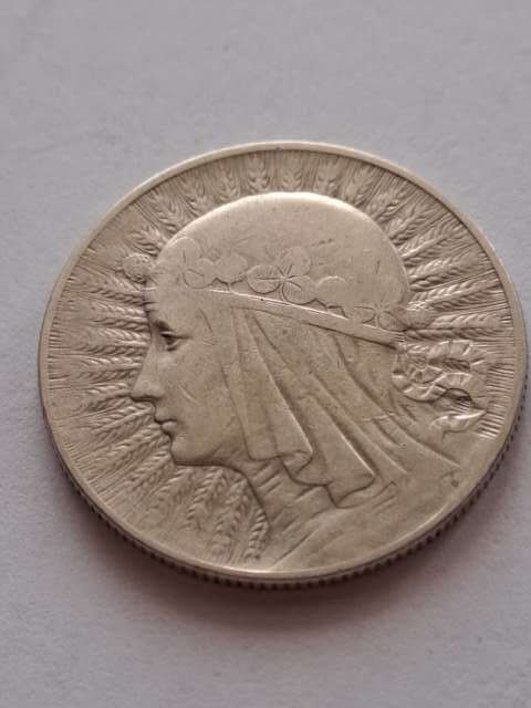 5 zł Głowa Kobiety 1933 r