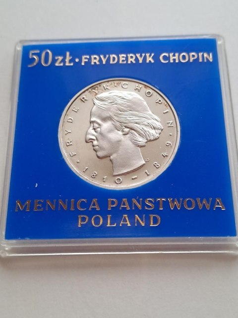 50 zł Fryderyk Chopin 1972 r