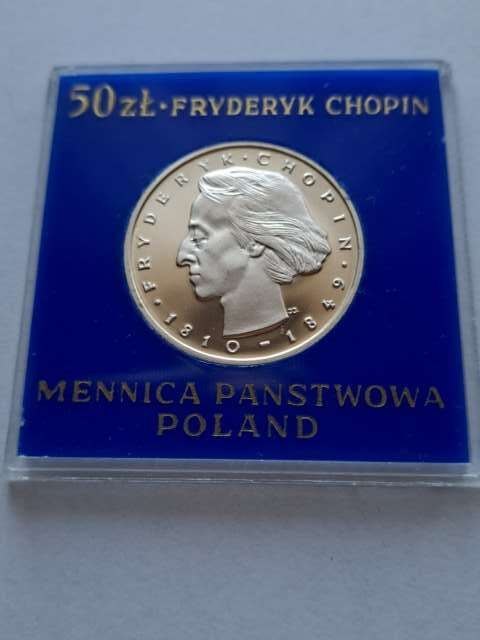 50 zł Fryderyk Chopin 1972 r