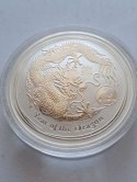 Australia 1 Dolar Rok Smoka lunar 2012 r