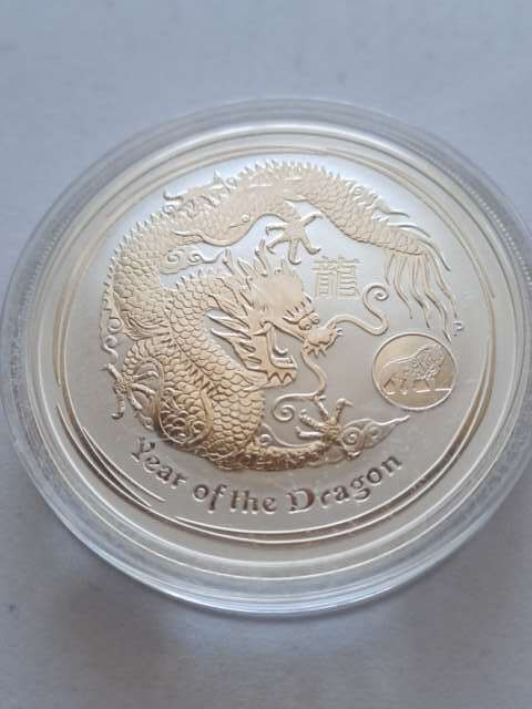 Australia 1 Dolar Rok Smoka lunar 2012 r