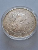 Australia 5 Dolarów Kookaburra 1990 r