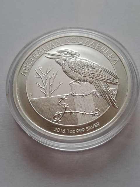 Australia 5 Dolarów Kookaburra 2016 r