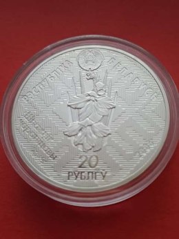 Bialorus 20 Rubli Norka Europejska 2006 r