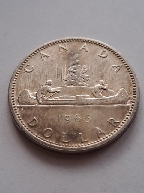 Kanada 1 dolar Elżbieta II 1965 r