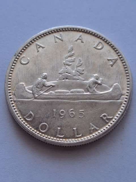 Kanada 1 dolar Elżbieta II 1965 r