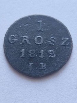 Księstwo Warszawskie 1 Grosz 1812 r