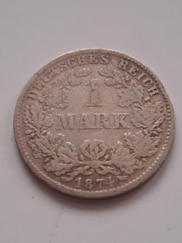 Niemcy 1 Marka Wilhelm I 1874 r D