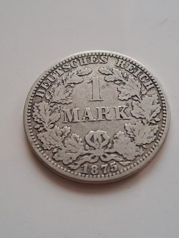 Niemcy 1 Marka Wilhelm I 1875 r A