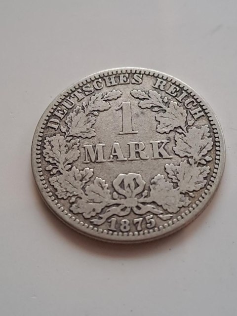 Niemcy 1 Marka Wilhelm I 1875 r A