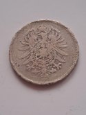 Niemcy 1 Marka Wilhelm I 1881 r A
