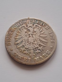 Niemcy 2 Marki Prusy 1876 r