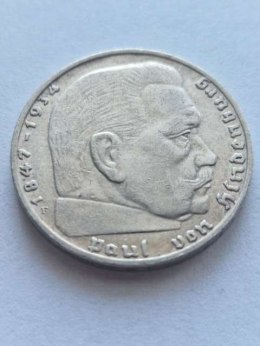 Niemcy 2 Marki Hindenburg 1937 r F