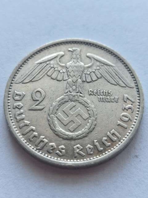Niemcy 2 Marki Hindenburg 1937 r F