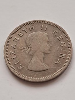 Suid Afrika 3 pensy Elżbieta II 1956 r