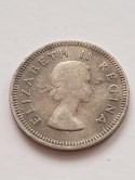 Suid Afrika 3 pensy Elżbieta II 1957 r