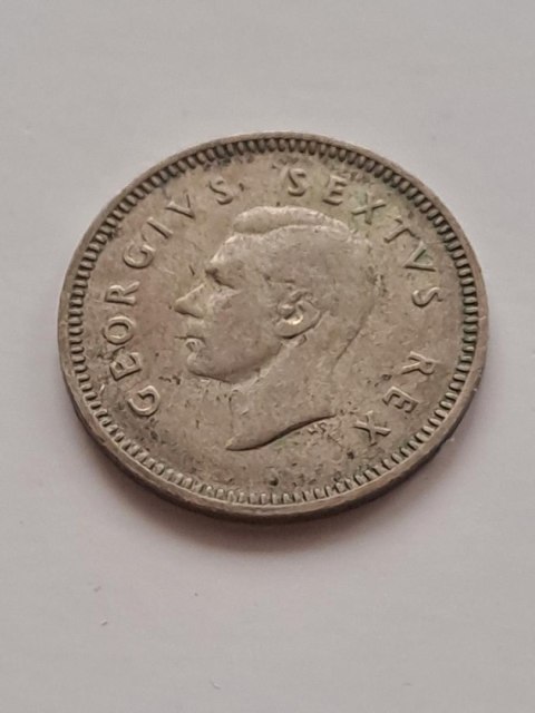 Suid Afrika 3 pensy Jerzy VI 1952 r