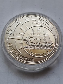 10 zł Dzieje Złotego Żaglowiec 2005 r