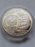 10 zł Dzieje Złotego Żaglowiec 2005 r