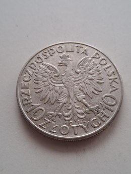 10 zł Głowa Kobiety 1932 r b/z