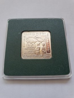 10 zł Przybora Wasowski 2011 r kwadrat