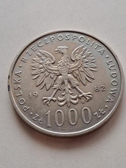 1000 zł Jan Paweł ll 1982 r