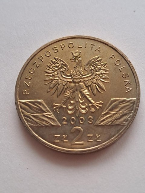 2 zł Węgorz Europejski 2003 r