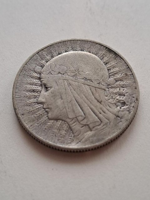 5 zł Głowa Kobiety 1933 r