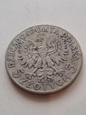 5 zł Głowa Kobiety 1933 r