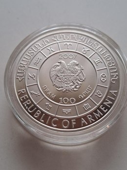 Armenia 100 Dram Koziorożec 2007 r