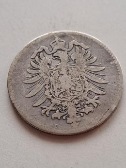 Niemcy 1 Marka Wilhelm I 1875 r G