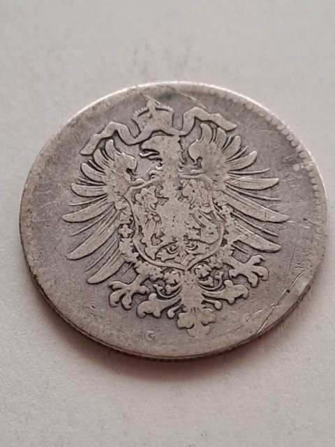 Niemcy 1 Marka Wilhelm I 1875 r G