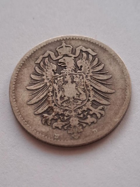 Niemcy 1 Marka Wilhelm I 1881 r D