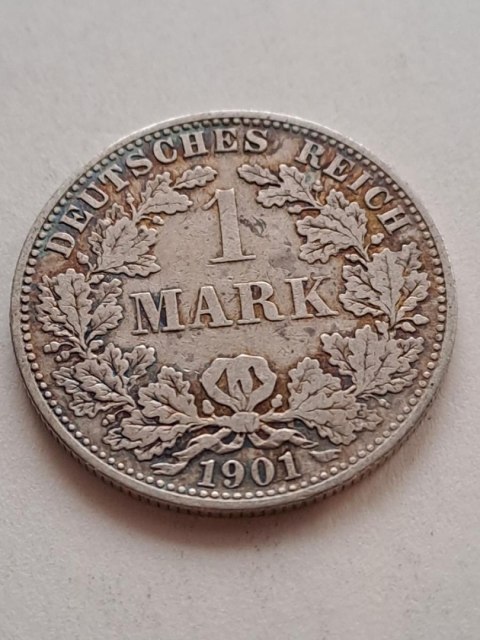 Niemcy 1 Marka Wilhelm I 1901 r A
