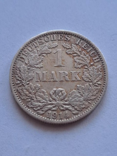 Niemcy 1 Marka Wilhelm I 1914 r A