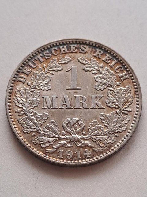 Niemcy 1 Marka Wilhelm I 1914 r J