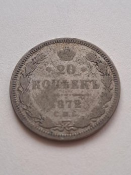 Rosja 20 Kopiejek 1872 r