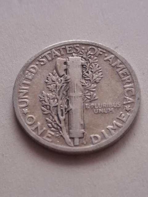 USA 10 Centów Mercury 1934 r