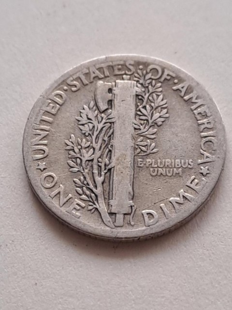 USA 10 Centów Mercury 1935 r