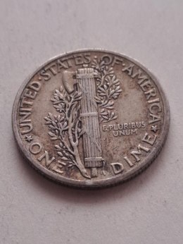 USA 10 Centów Mercury 1942 r