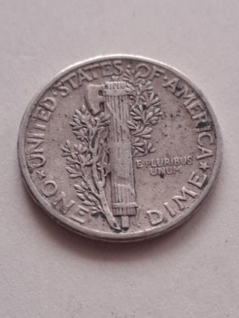 USA 10 Centów Mercury 1944 r