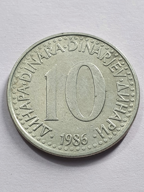 Jugosławia 10 Dinarów 1981 r