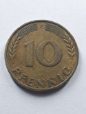 Niemcy 10 Pfennig 1950 r F