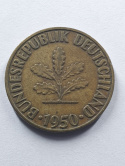 Niemcy 10 Pfennig 1950 r F