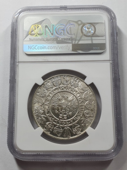 100 zł Mieszko i Dąbrówka 1966 r NGC MS 64