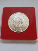 1000 zł XV Igrzyska Olimpijskie 1987 r próba