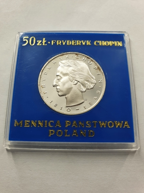 50 zł Fryderyk Chopin 1972 r