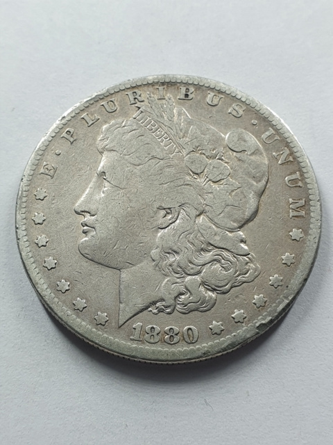 USA Dollar Morgan 1880 r Litera S