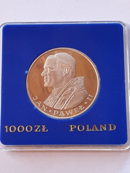 1000 zł Jan Paweł II 1982 r